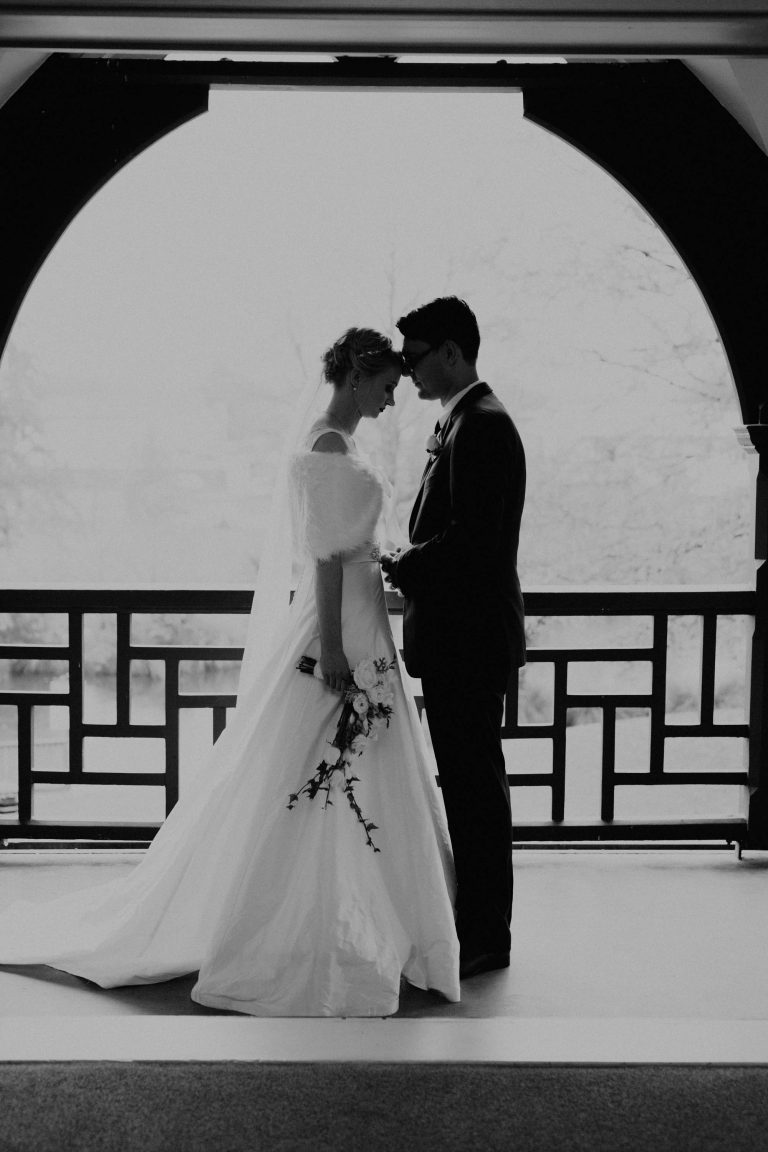 Wedding Couple Silhouette Ashburton