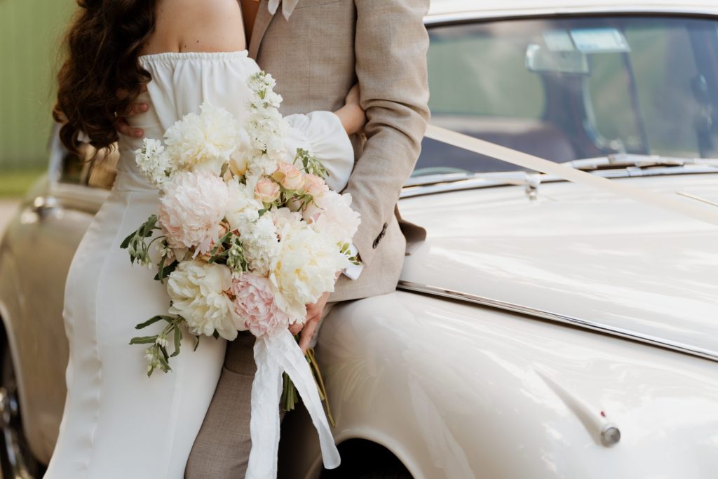 Oamaru Wedding Flowers and Wedding Car