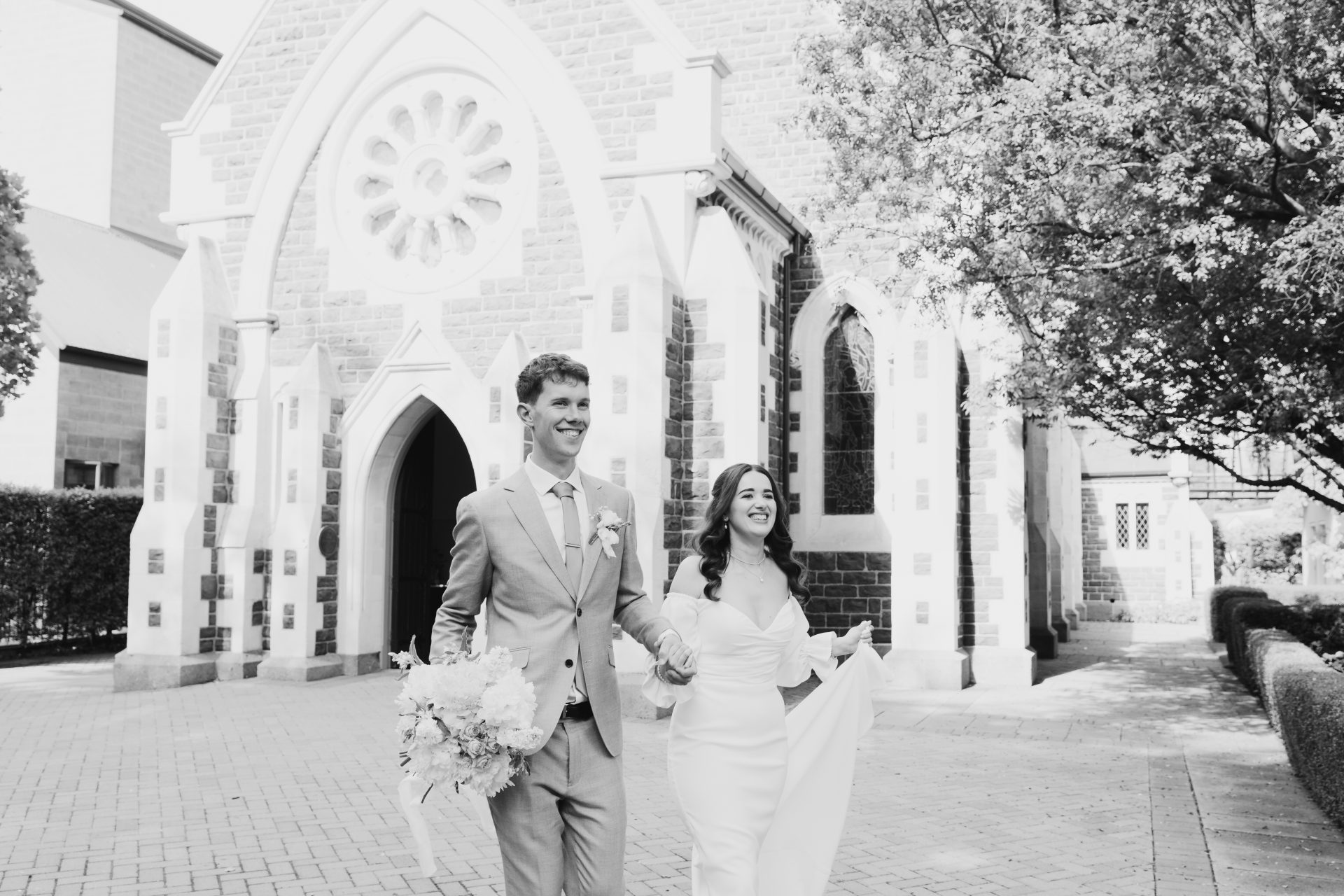 The Rose Chapel Wedding in Christchurch