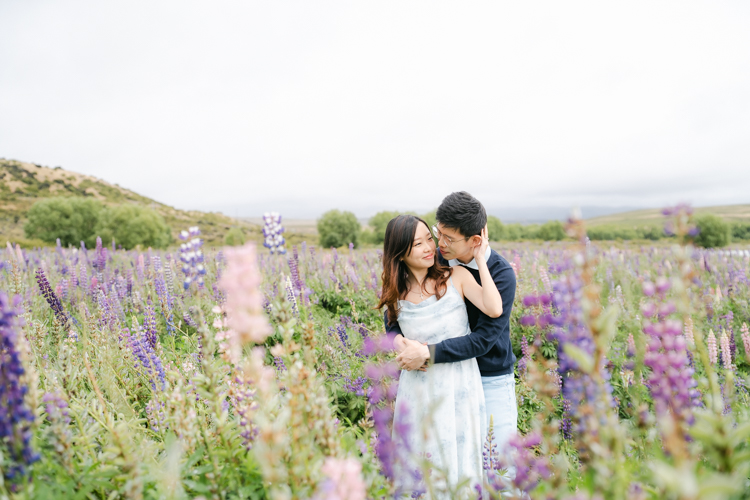 Engagement Photos in Tekapo