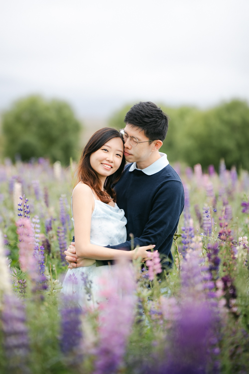 Engagement Photos in Tekapo