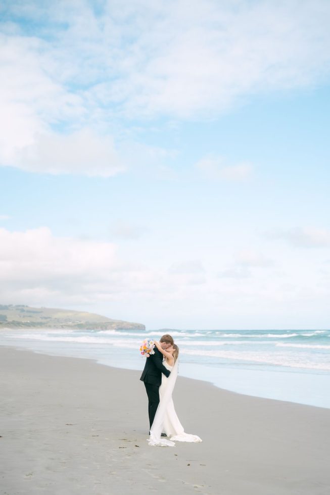 dunedin beach wedding